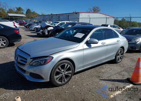 2015 Mercedes-Benz C 300 4Matic from USA, damaged, VIN 55SWF4KB0FU071996